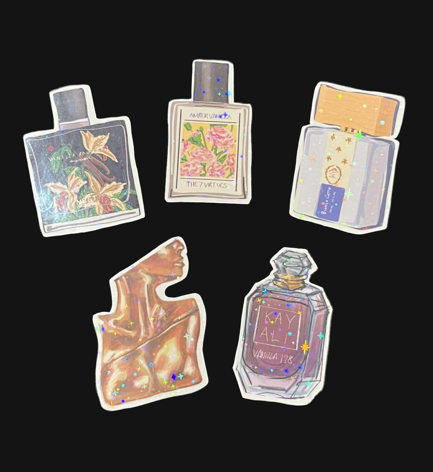 VANILLA Pack Stickers - Holo Sparkle