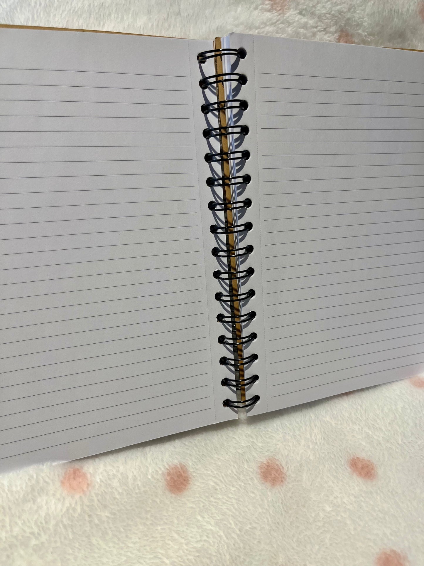 Delina Hand Painted Lined Notebook- A5