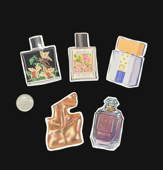 VANILLA Pack Stickers - Clear Gloss