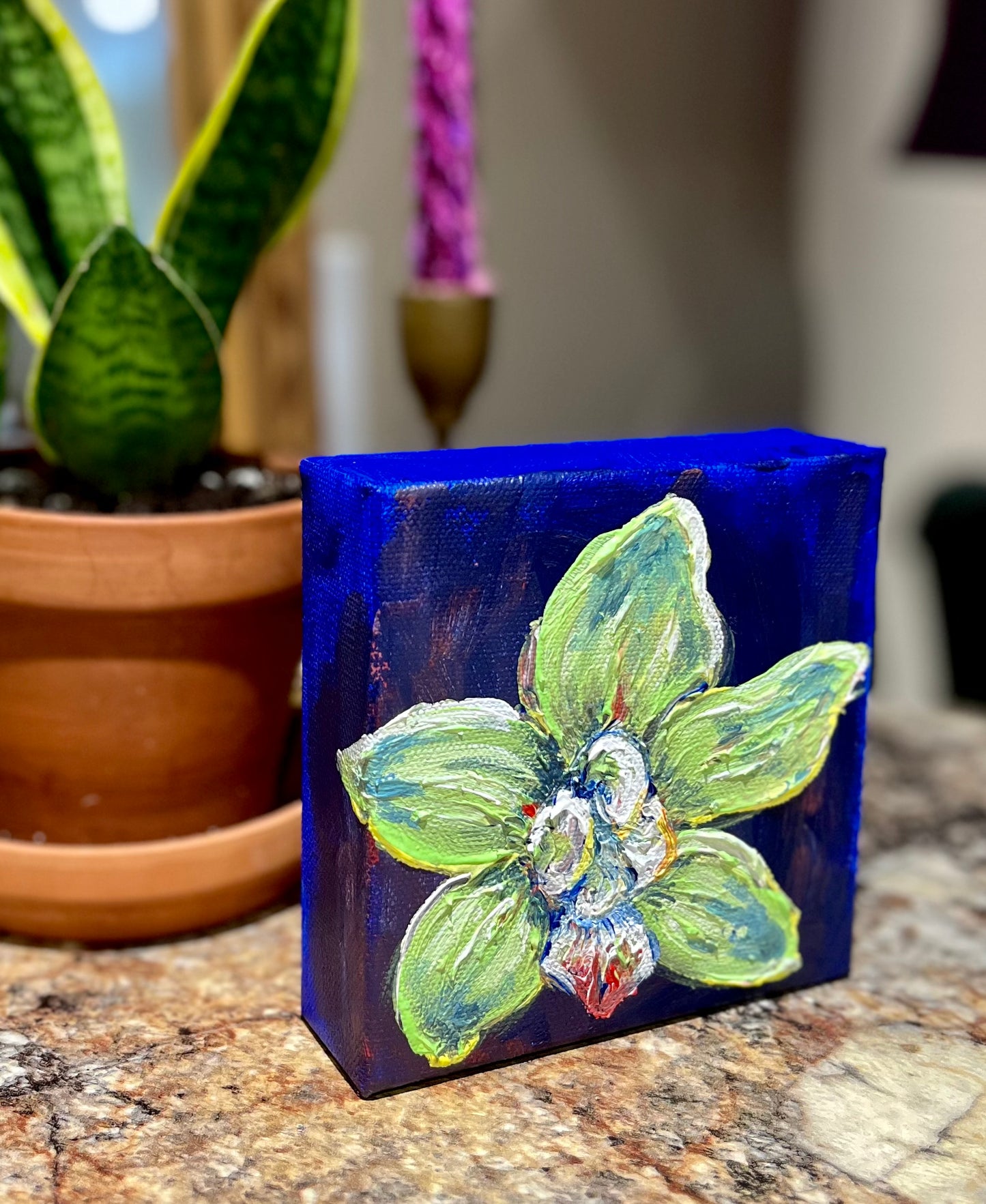 Orchid small Painting