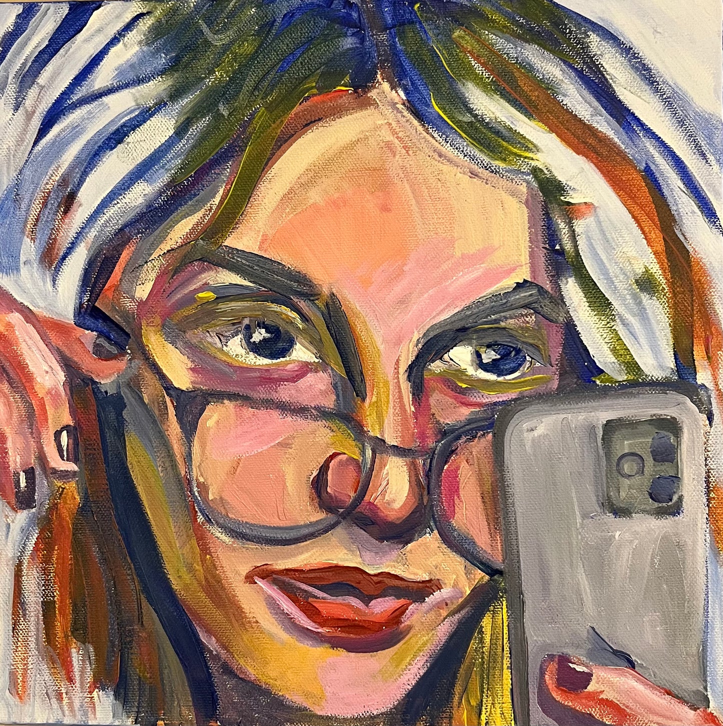 Someone Else’s Selfie Painting