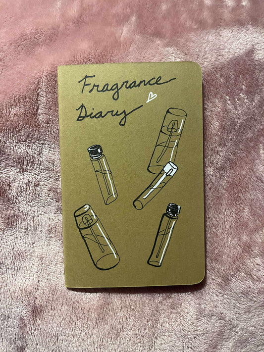 Perfume Sampling Mini Notebook (Kraft, Blank Pages, Version 2.0)