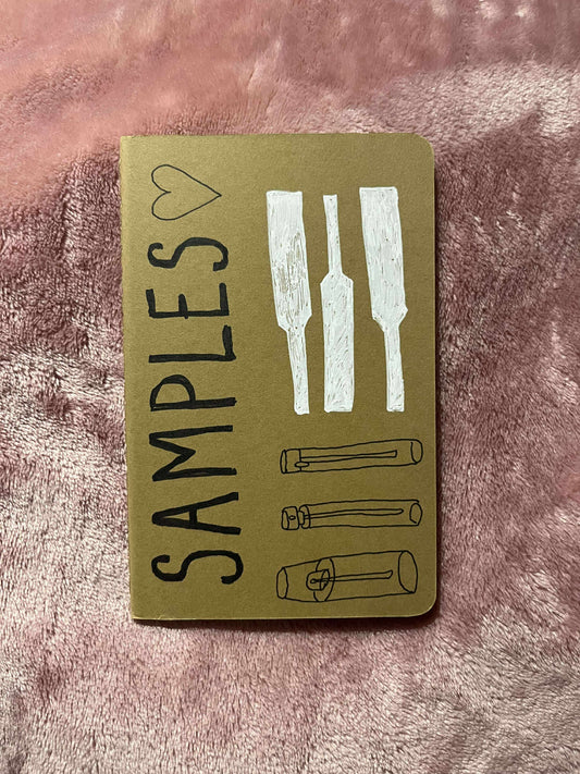 Perfume Sampling Mini Notebook (Kraft, Blank Pages, Version 1.0)