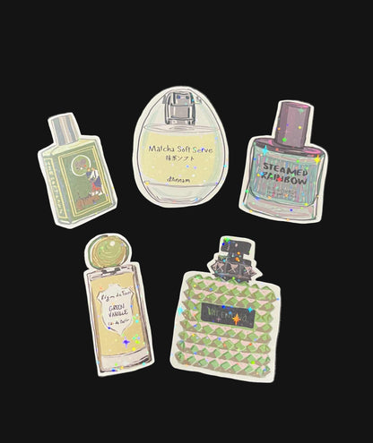 GREEN Pack Stickers - Holo Sparkle