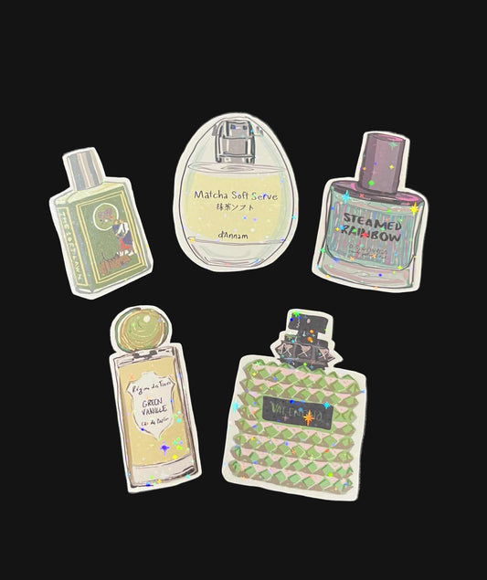 GREEN Pack Stickers - Holo Sparkle