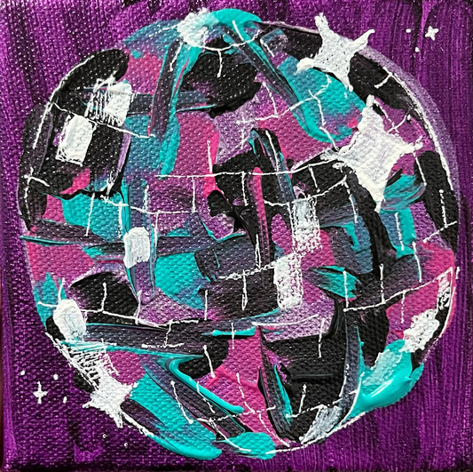Discoball Mini Painting