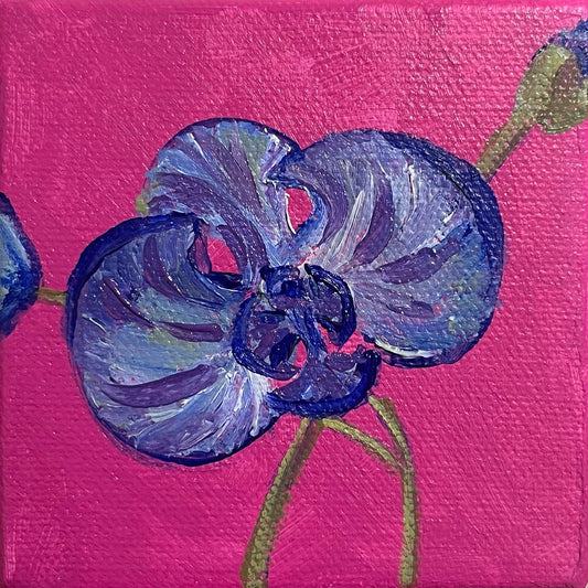 Orchid mini painting