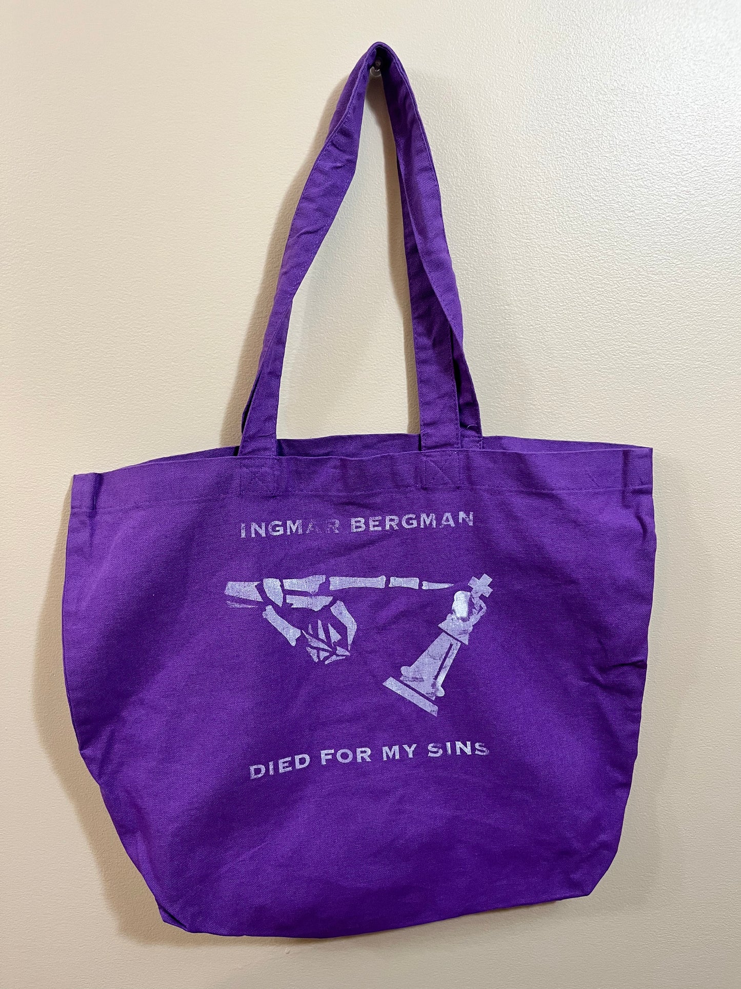 Ingmar Bergman Totebag -PURPLE