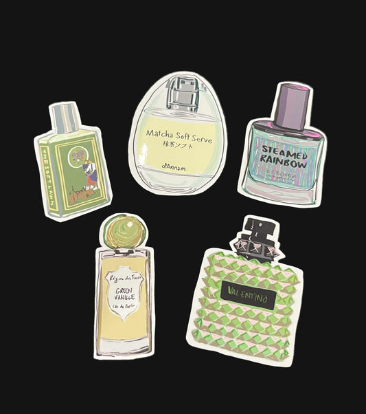GREEN Pack Stickers - Clear Gloss
